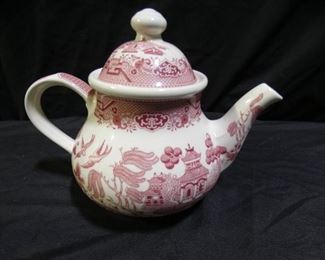 Red Willow Churchill Teapot & Yixng Teapot