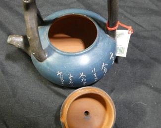 Red Willow Churchill Teapot & Yixng Teapot