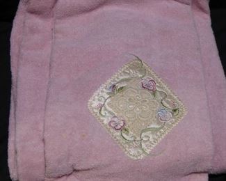 New with Tags! Towel Sets, Laundry Basket, & More