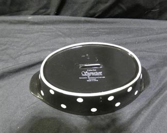 Black & White Polka Dot Mugs, Plates, & More