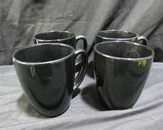 Black & White Polka Dot Mugs, Plates, & More