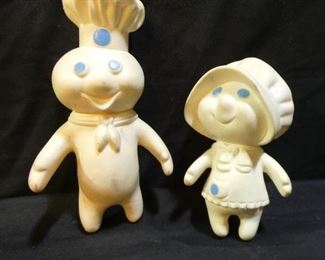 Vintage Big Boy Bank & Pillsbury Doughboy & Girl