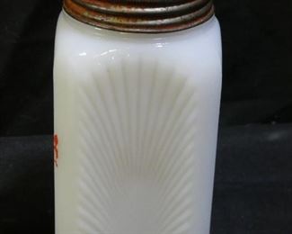 Vintage Salt & Shugars Mammy Salt, Miltkglass ++