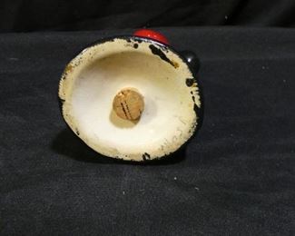 Vintage Salt & Shugars Mammy Salt, Miltkglass ++