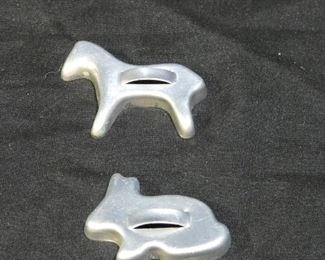 Vintage Toy Bake Set - Rolling Pin, Spoon & More