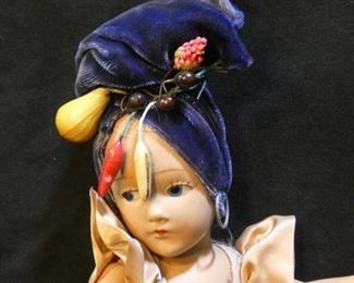 Vintage Carmen Maranda Doll & Hawaiian Doll