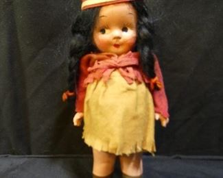 Vintage Native American Squaw & Papoose