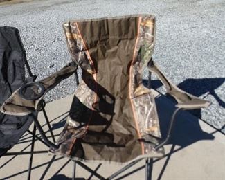 3 Folding Camping Chairs