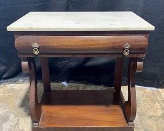 Marble Top Empire Style Table