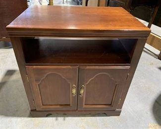 Traditional Multi Use Side Table Cabinet