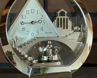 Rhythm Clocks - Stairway To Heaven Mantel Clock