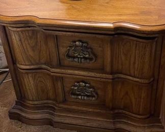 Vintage Burlington House Furniture Night Stand - Bedroom Set 