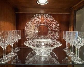 Cut glass collection