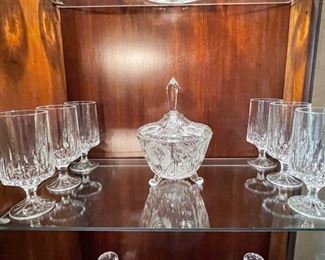 Cut glass collection