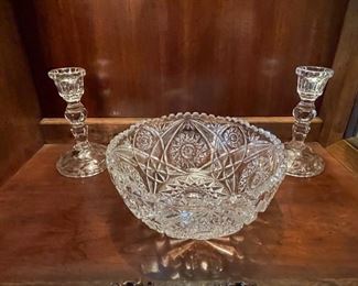 Cut glass collection