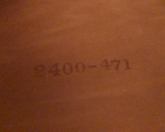 Vintage American of Martinsville Dining Set with Table Leaves 