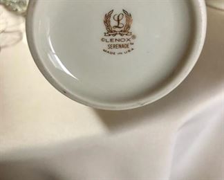 Lenox Serenade Vase Hand Decorated with 24k Gold 