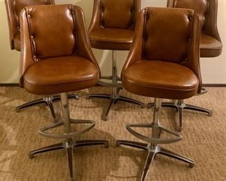 Mid-Century Chromcraft Barstools