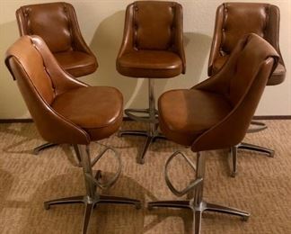 Mid-Century Chromcraft Barstools