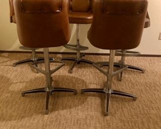 Mid-Century Chromcraft Barstools