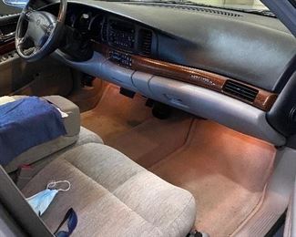 Buick Le Sabre Interior with Wood grain 