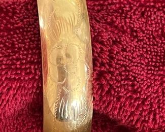 Unmarked Gold Bracelet