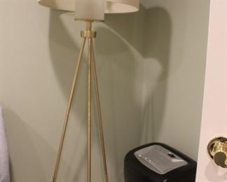 Shredder and Modern lamp
