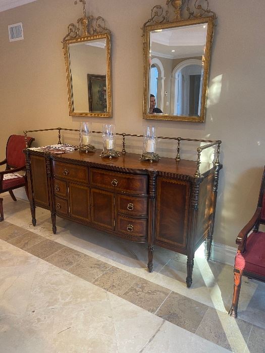 Maitland Smith regency style sideboard ( $ 2500 )