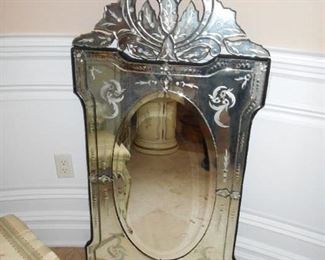 Venetian wall mirror