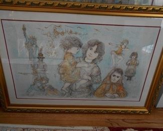 Edna Hibel artist proof ( $ 400 each )