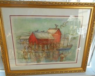 Edna Hibel artist proof ( $ 400 )