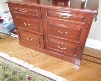 Wooden file cabinet ( $ 300 )