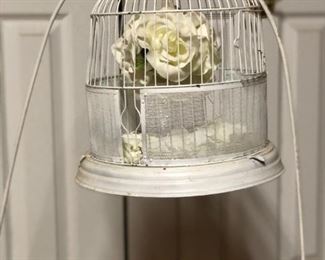 Antique Birdcage and Stand