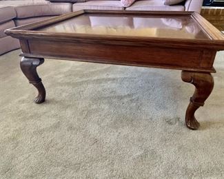 Vintage Large Square Coffee Table