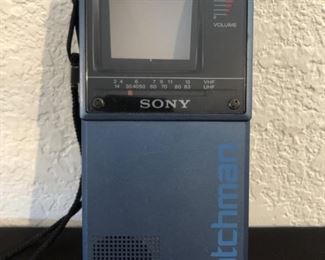 Retro Tech: Sony Watchman Model FD-20A