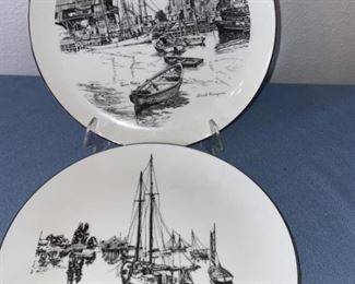 (2) Lionel Barrymore Limited Ed. Collectors Plates