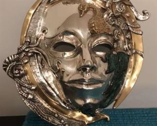 
24k Plated & Silver Plate Mask 