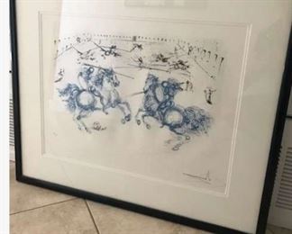 
Signed And Numbered Salvador Dali Print