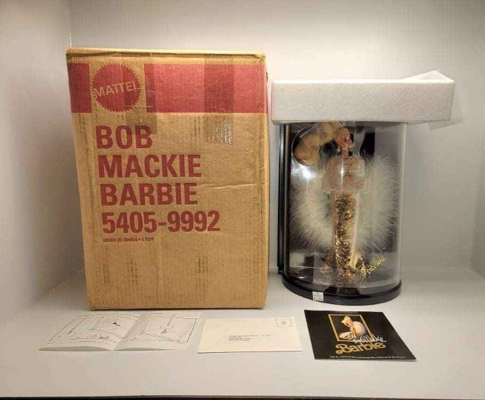 001 1990 Bob Mackie First In A Series Barbie New