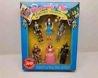 002 1989 Wizard Of Oz Figurines New