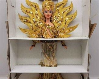 1995 Bob Mackie Goddess Of The Sun Barbie New