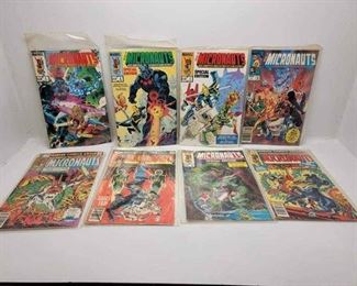 Marvel Micronauts Comic Books