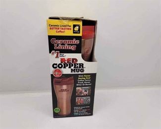 Red Copper Mug, New