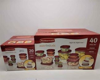 Rubbermaid Containers, New
