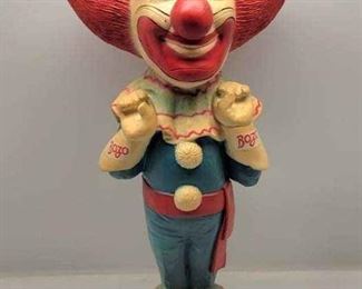 SUPER RARE 1984 Esco Bozo The Clown Chalkware