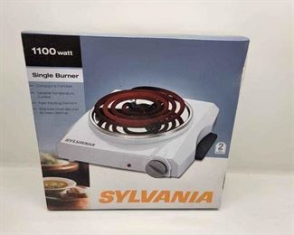 Sylvania 1100 Watt Single Burner, New