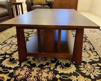 ETHAN ALLEN AMERICAN IMPRESSIONS COFFEE TABLE MISSION STYLE