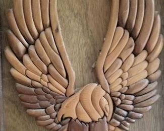 Great wood art, honoring the military