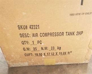 Air compressor, still in box