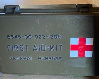 U.S. First Aid Kit (Empty)
